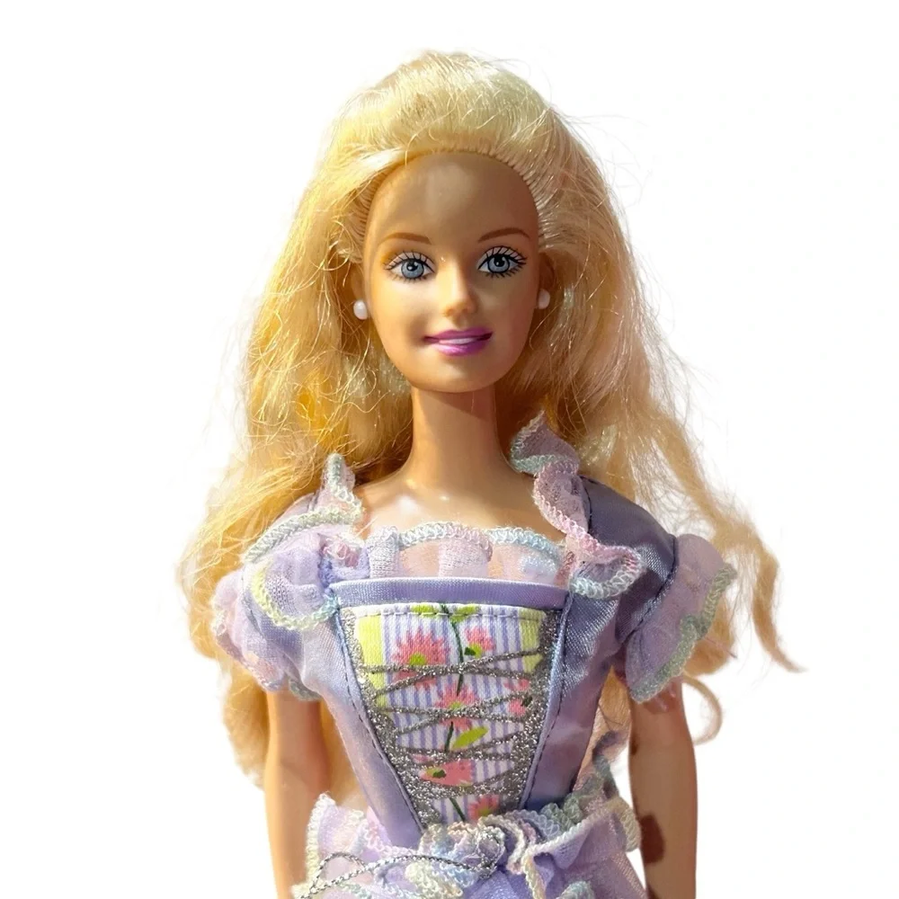 2000 Princess Barbie Y2K Mattel Doll Blonde Blue Eyes Toy - Picture 4 of 6